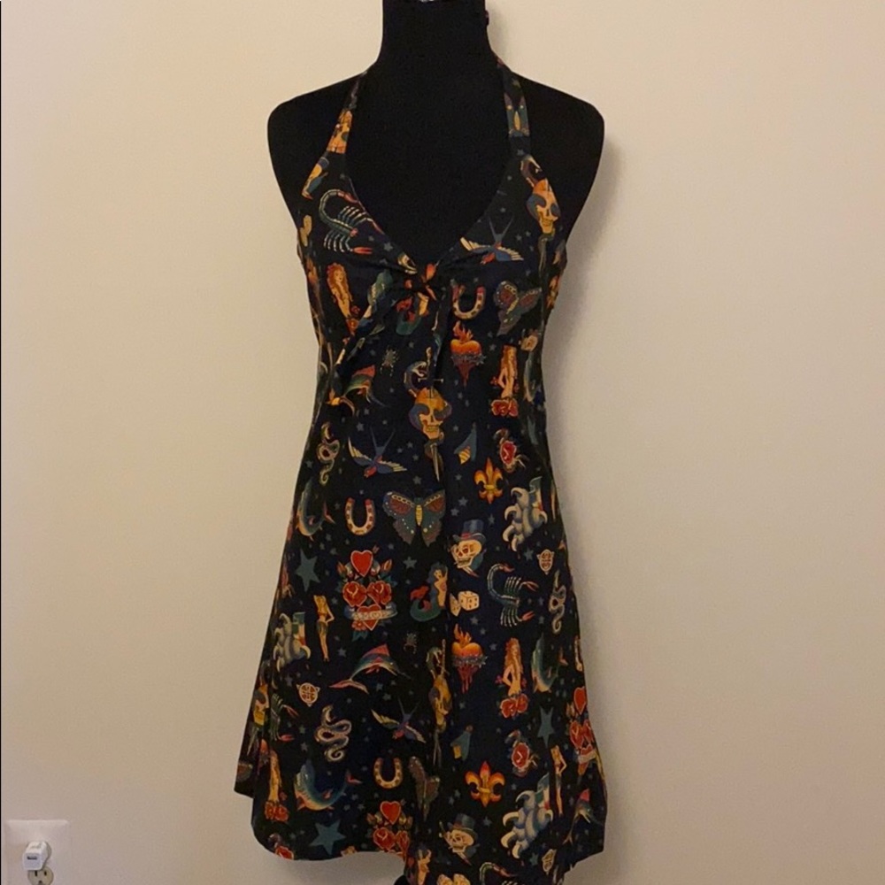 Paper doll productions tattoo flash dress small